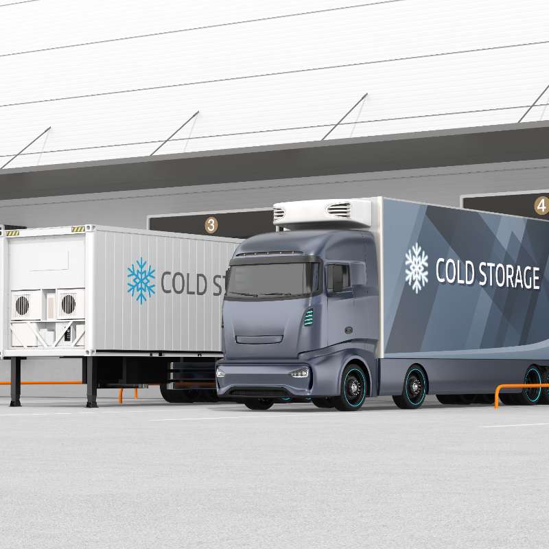 Camiones con almacenaje refrigerado